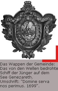 Das Wappen der Gemeinde